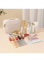 Multi Function Makeup Bag Large Capacity Cosmetic Organizer Travel Portable Handheld Waterproof Toiletry Bag Travel Essential Makeup Organizer