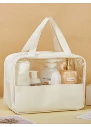 3pcs Set 1 Summer Travel Cosmetic Bag Waterproof Toiletry Bag Multi Functional Makeup Organizer Bag Travel Makeup Brush Holder Bag Portable Travel Organizer Pouch Suitable For Skincare Cosmetics Makeu