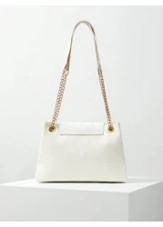 Fashionable Casual Minimalist Chain Underarm Bag And Flip Bucket Shoulder Bag Suitable For Shopping Wallet Shopping Young Women College Students Newcomers And White Collar Workers They Are Very Suitab