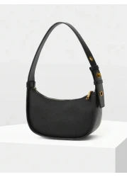 MOTF PREMIUM حقيبة كتف جلد صناعي سحاب أنيقة للتنقل