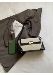 حقيبة طويلة صدفية اللون خفيفة الوزن، مناسبة للبنات والسيدات وطلاب الجامعة والمبتدئين والموظفين البيض، مناسب