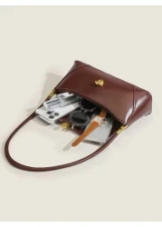 2025 Latest French Fashion Underarm Women Handbag Retro Minimalist Baguette Style High Quality Versatile Women Shoulder Bag