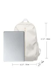 14 Inch Men Minimalist School Bag Backpack Daypack Laptop Bag Computer Bag Book Bag Rucksack Shoulder Bag Sport Bag College Bag Senior Student College Student Multi Functional Dorm Fall Christmas Scre