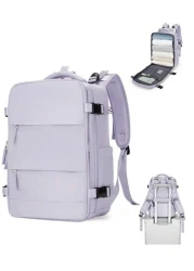 Lightweight Large Capacity Water Resistance Nylon Fabric Carry On Backpack Travel Backpack Computer Short Distance Business Backpack Fits15 6 Inch Laptop Suitable For Travel Business Vacation College