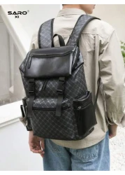 Fashionable Men s Large Capacity Floral Print Backpack Casual Commuting Travel Backpack College Laptop Bag Sports Backpack With Zipper Suitable For Commuting Great Gift For Men Backpack For Travel Bag