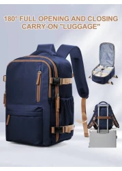 Large Travel Backpack For Men Women Large Carry On Backpack Personal Item Travel Bag Airline Approved Backpack With Laptop Compartment Fit 15 6Inch Laptop Backpack College Weekender Business Hiking Ba