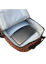 حقيبة ظهر رجالية ذات نمط جلد الثعبان، سعة كبيرة، تعتبر احتياجات عيد الحب والشتاء، حقيبة سفر سوداء، حقيبة احتي