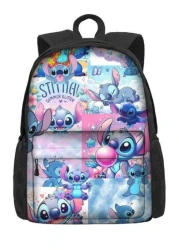 Disney 1pc Disney Women s Backpack Stitched Backpack Cartoon Large Capacity Backpack Insulated Lunch Bag Laptop Compartment Suitable For Holiday Or Birthday Gift Daily Work Commute