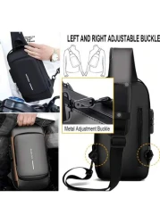 1 Multi Functional Waterproof Shoulder Bag Suitable For Outdoor Travel And Work Large Capacity Messenger Bag