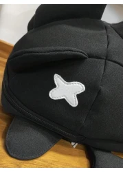 peach tree Shark Printed Backpack Stylish Simple Suitable For High School College Students Couples Commuting Travel Back To School Multi Pocket Lightweight Peach Tree Brand Ideal Gift For Men For Hall