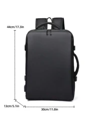 حقيبة ظهر متعددة الوظائف للرجال، حقيبة سفر ذات سعة كبيرة للأعمال، حقيبة ظهر لحمل الكمبيوتر المحمول للتنقل