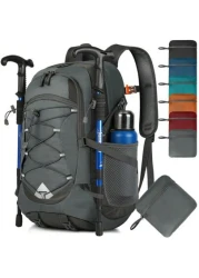 NEWHEY Lightweight Hiking Backpack 40L Packable Daypack For Men Women Waterproof Camping Bag Foldable Outdoor Sport Travel Climbing Trekking Camping
