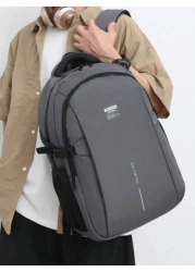 Fashionable Men s Large Capacity Backpack With High End Fabric For Travel And Business