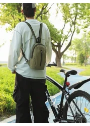 1pc Back To School Style Plain Color Zipper Closure Backpack Minimalist Casual Fashion Suitable For Men For Daily Use And Travel