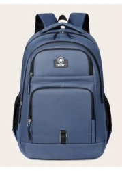 Fashion Simple Casual Hundred Solid Color Large Capacity Men s Backpack Multifunctional Men s Backpack College Backpack Waterproof Schoolbag Lightweight Casual Backpack College Backpack Laptop Backpac