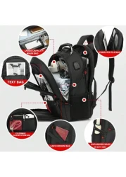 حقيبة ظهر كمبيوتر جديدة للجنسين للأعمال والأنشطة ، حقيبة مدرسية للطلاب ، حقيبة للسفر والترفيه