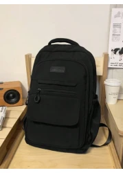 حقيبة ظهر مصدر للكتب مضادة للماء محمولة للسفر، العطل، العمل، المكتب، الرياضة، النادي، للخارج، من النايلون كا