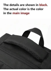 حقيبة ظهر واسعة السعة، حقيبة ظهر رياضية مقاومة للماء وللتآكل، حقيبة ظهر مع جيوب متعددة لتخزين مريح، حقيبة ليا