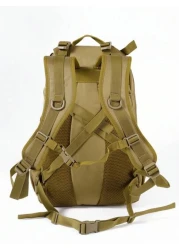 حقيبة ظهر كبيرة السعة 40 لتر للتخييم والتنزه والتسلق للرجال, حقيبة سفر مولي ذات انعكاس على الكتف, حقيبة جامعة, ح