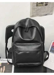 Men Minimalist Laptop Backpack Laptop Computer Bag Book Bag Rucksack School Student Graduate University Students For College Business Outdoor Travel Camping Sport Leather Bag Vintage Vacation Thanksgi