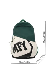 Outdoor Bag Student Backpack Travel Rucksack Without Hanging Ornaments Nylon Casual Casual Laptop Backpack For Vacation School For Senior High School Student Teens School Bag Outdoor Men Backpack Stud