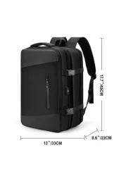 17 Inch Medium Functional Backpack Zip Front With Usb Charging Port School Bag School Backpack For School Daypack Laptop Bag Computer Bag Bookbag Rucksack Shoulder Bag Travel Bag Sport Bag College Bag