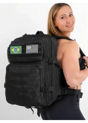 50L Nylon Waterproof Trekking Fishing Hunting Bag Outdoor Rucksacks Functional Portable Vacation Camping Summer Laptop Carry On Dad Husband Travel College Bag Hiking School Bag Thanksgiving Holiday Ba