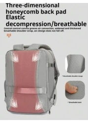 حقيبة ظهر حمل الأمتعة بمقاس 40 سم x 20 سم x 25 سم، مناسبة لرحلات طيران شركة رايان، حقيبة كبينة قياسية للجنسين، حقيب