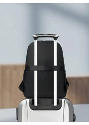 1pc Fashion Simple Casual Solid Color Large Capacity Backpack School Student Backpack Daily Backpack Lightweight Laptop Bag School Bag Shoulder Bag Graduate Student Business Outdoor Hiking Bag Back To