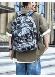 Men s Fashion Backpack With Patterned Design Suitable For 15 6 Inch Laptops Can Be Used As Personal Item Carry On Luggage Water Resistant Nurse s Backpack Computer Travel Backpack Casual Crossbody Bag