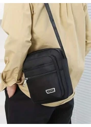 حقيبة كتف واسعة متعددة الطبقات مقاومة للماء، حقيبة أعمال للرجال والنساء ( السحب عشوائي) استخدام (رموز حرفية عش