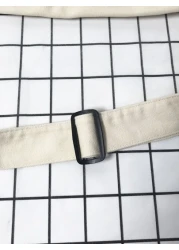 peach tree 1 قطعة حقيبة رسول كانفاس أحادي اللون، حقيبة كتف عبر الجسم للرجال، حقيبة كتف كاجوال سعة كبيرة، حقيبة كروس