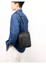 Classic Fashion Shoulder Diagonal Lightweight Waterproof Small Bag Men Bag Gifts For Men Vacation Travel Essentials Dad Gifts Boyfriend Gifts Side Bags For Men Crossbody Bag Tote Bag Shoulder Bag Mess
