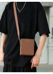 peach tree Men s Mini Oblique Shoulder Box Bag Peach Tree Christmas Men Bag Vacation Travel Essentials Dad Gifts Retro Bag Vintage Crossbody Bag Shoulder Bag Messenger Bag Tote Bag Side Bags For Men F