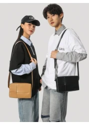 1pc Unisex Fashionable Minimalist Casual Shoulder Bag Suitable For Work Shopping Dating Commuting Travel And Holiday