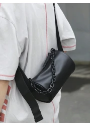 حقيبة صغيرة سلسلة متنوعة ذات حقيبة كتف بسيطة ، حقيبة معزولة مقاومة للماء ، حقيبة ذات رباط لطلاب السفر هدايا وا