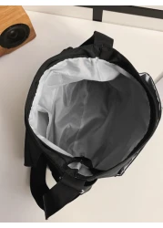 MINGHONG Diagonal Shoulder Bag And Japanese New Minimalist Canvas Crossbody Bag Brand Shoulder Bag Student Backpack Messenger Bag College Bag Dad For Books Multi Functional Dorm University Sling Bag M