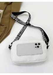 حقيبة صدر للطالبة، حقيبة متقاطعة، حقيبة أخت صغيرة ناعمة، حقيبة أنثوية جذابة للطالبات، تناسب جميع الملابس، حق