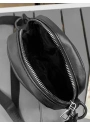 peach tree Solid Peach Color PU Mini Crossbody Bag Christmas Men Bag Vacation Travel Essentials Dad Gifts Retro Bag Vintage Shoulder Bag Messenger Bag Tote Bag Side Bags For Men Funny Gifts Gifts For