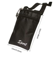 1PC Solid Color New Fashion Mobile Phone Bag Simple Shoulder Crossbody Small Square Bag Passport Certificate Outdoor Small Hanging Bag Coin Christmas Gifts Winter Christmas Bag Sling Bag Cross Body Ba