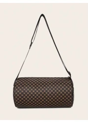 Men s Crossbody Bags Multifunctional Small Bags Shoulder Cylinder Bucket Bags Crossbody Bags Shoulder Backpacks Holiday Travel Essentials Bookbags College Summer Gifts Boyfriends Bookbags Ancient Coin