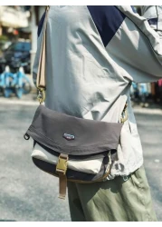 New Fashion Simple Waterproof Men s Shoulder Bag Outdoor Casual Gym Cycling Messenger Bag College Style For School Work Travel High Quality Phone Pouch Gift