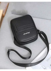 Men s Casual Square One Shoulder Bag Business Small Messenger Bag Suitable For Back To School Father s Day Gift Travel Valentine s Day Gift