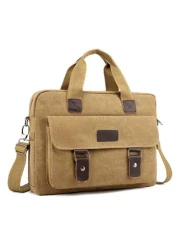 حقيبة رسول كاجوال/ عمل جديدة للرجال ، تصميم واسع للحمل باليد أو الحمل على الكتف