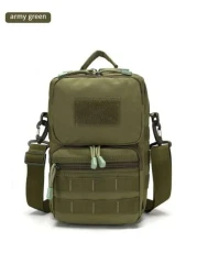 Men s Outdoor Sports Tactical Bag One Shoulder Messenger Camo Small Bag Retro Multi Functional Large Capacity Chest Bag With Multiple Compartments Shoulder Handbag For Teenagers Gift For Men