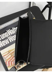 حقيبة كتف قابلة للطي بلون عادي