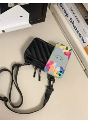 Men s Solid Color Structured Box Bag Adjustable Shoulder Strap Crossbody Bag Christmas Fall University Cross Body Bag Gifts Scream Bag Winter Christmas Gifts Thanksgiving Travel Purse Holiday Tote Bag