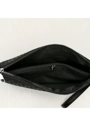 1pc Men Water Proof Tiger Head Clutch Bag With Multiple Compartments And Smooth Zipper Design Clutch Hand Bag Wristlet Work Weekend Travel Camping Summer Gym Vacation Holiday Christmas Scream Men Bag