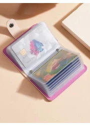 Sanrio 1 4 Anti Demagnetization Large CapacityCard Pack Multi Slot Compact Driver s License Card Case Carry On Work And Travel Must Haves Carry On Luggage Storage Accessories Beach Essentials Teacher