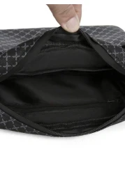 peach tree Men s Versatile All In One Wallet Clutch Wrist Crossbody Bag With Storage For Business Trip Personal Items Gift For Men Father s Day Valentine s Day Peach Tree